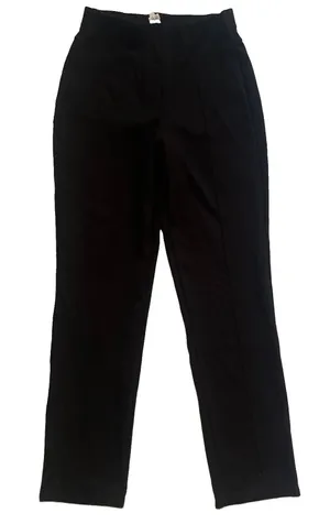 Halara Small Black Pointe Leggings Front Seam Pockets Black thumbnail 1