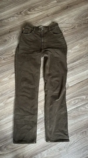 Abercrombie The 90s Straight Leg Ultra High Rise Curve Love Jeans thumbnail 4