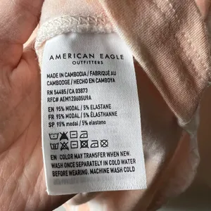 American Eagle‎ soft & sexy orange tie dye t-shirt oversized women’s size small thumbnail 6