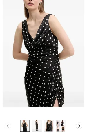 Abercrombie Dress Midi Satin thumbnail 7