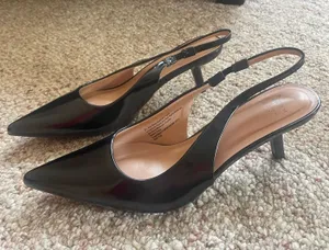A New Day Black Aubrey Heels thumbnail 1