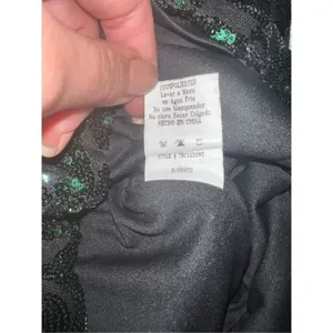 Windsor green sequin mini dress long sleeved size S thumbnail 9