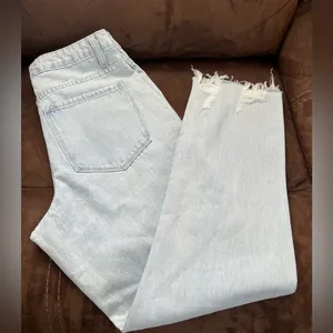 VERVET LOS ANGELES Light Blue Distressed Women's Jeans thumbnail 6