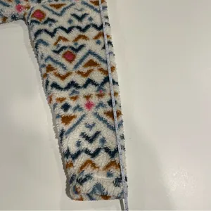 Eddie Bauer 1/4 Zip Up Collared Fleece Pull Over Size Large Aztec Southwest thumbnail 12
