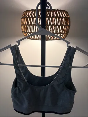 Lucky Brand Heather Gray Sports Bralette thumbnail 4