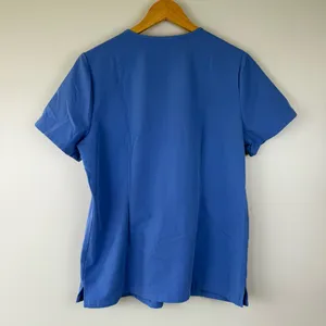 Figs Casma Three-Pocket Scrub Top Size Medium Blue PO 1494 Style FW1100 thumbnail 3
