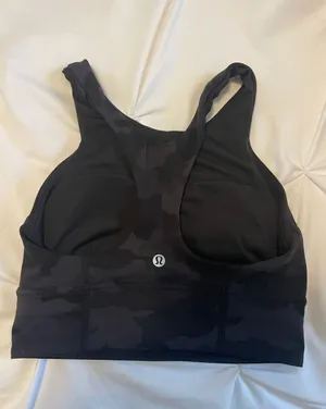 Lululemon Black Camo Sports Bra thumbnail 3