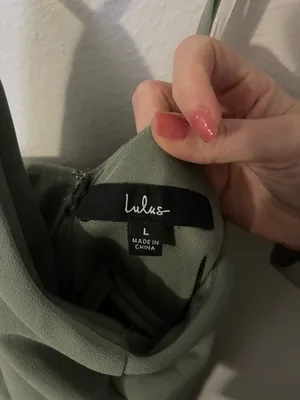 Lulus | Sage Green Halter Maxi Dress | Bridesmaid thumbnail 5