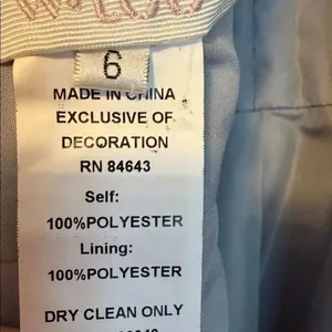W Too by Watters Long Tulle Bridesmaid Dress Slate Gray BlueSize 6 V-Neck Gown thumbnail 8