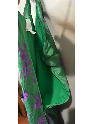 Pomander Place NWT Emerald Jacquard Soleil Gown Sz 0 Tuckernuck thumbnail 6