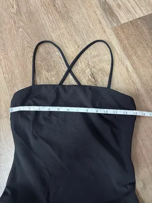Windsor Black Midi Dress - Size Small thumbnail 5