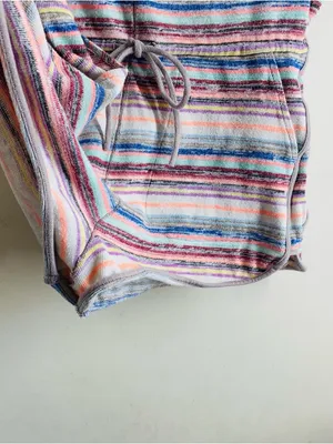 Free People By The Beach Striped Romper Multicolor Size M thumbnail 11