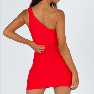 Princess Polly Monique Mini Dress in Red Size 0 thumbnail 7