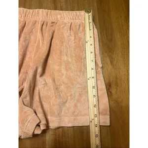 Aerie Velour Tan Pull-On Casual Loungewear Shorts Cotton Blend Size Small thumbnail 7