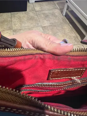 Dooney & Bourke pebbled leather hobo shoulder bag thumbnail 10
