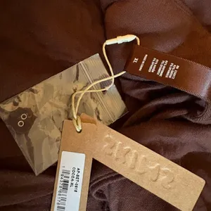 Cocoa Brown skims Button-Up pj shirt thumbnail 3
