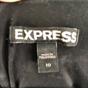 EXPRESS sequin v-neck burgundy dress thumbnail 6