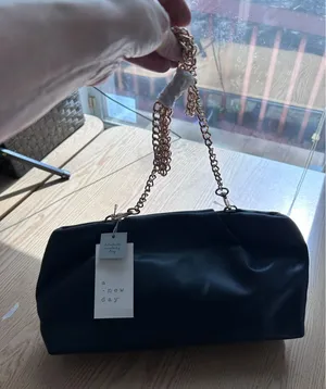 New Women’s A New Day Faux Leather Handbag 👜 Purse Black 7”x13”x7 thumbnail 1
