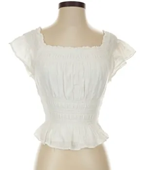 Abercrombie Flutter Sleeve Top thumbnail 1