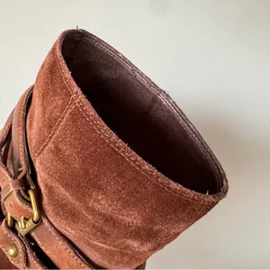 Ugg Women’s Dandridge Suede Leather Harness Ankle Boots in Mahogany‎ Size 8 thumbnail 10