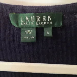 Lauren Ralph Lauren Purple Linen Ruffle Top S Lightweight Classic Heritage Boho thumbnail 9