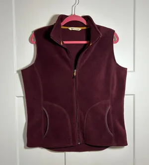 Woolrich Women’s large  fleece vest thumbnail 1