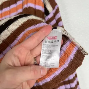 Urban‎ Outfitters BDG Mixed Stripe V Neck Sweater thumbnail 6