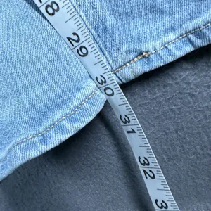 Old Navy Wow Wide Leg Jeans Womens 4 Blue Light Wash High Rise Stretch Denim thumbnail 8