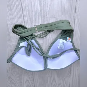 Women’s Tahiti Bikini Top Green Size M thumbnail 3