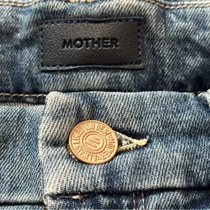 Mother Denim Women’s Size 27 Popism Blue The Looker High Rise Ankle Skinny Jeans thumbnail 8