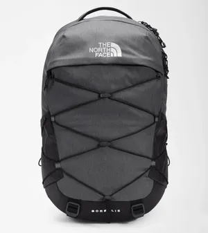 The North Face Borealis Laptop Backpack Asphalt Grey Light Heather/TNF Black New thumbnail 2