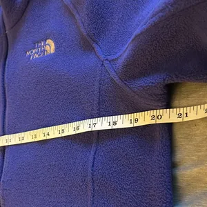 The North Face Fleece Jacket Full Zip Lightweight Purple Size Medium. thumbnail 12