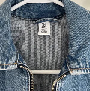 H&M Denim Zip Up Jacket thumbnail 3