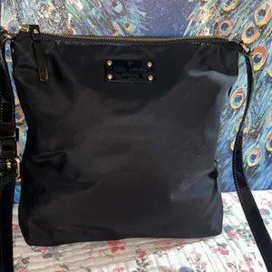 Vintage Kate Spade Nylon Black Crossbody Bag thumbnail 2