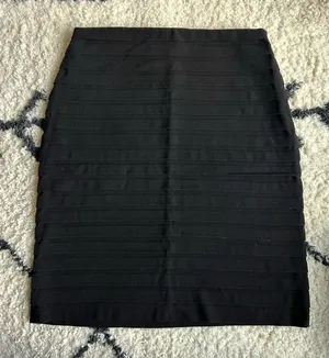 Larry Levine Pencil Skirt Black thumbnail 1