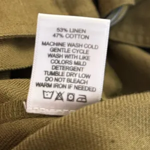 Able Wanda Linen Pleated Shorts‎ Green Size 10 thumbnail 5