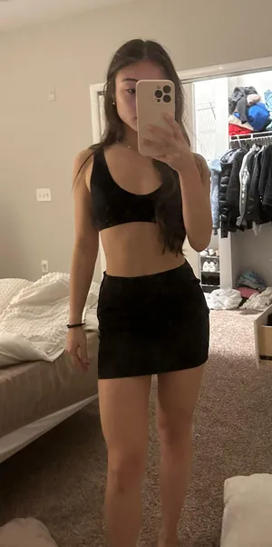 Aritzia Sunday Best Silk Mini Skirt thumbnail 1