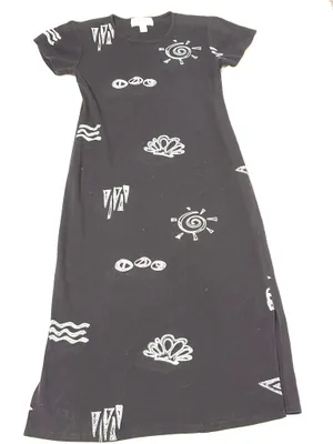 Beach summer dress Black thumbnail 1