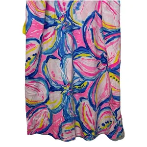 Lilly Pulitzer Women's Dress Margot‎ Swing In Blue Peri Pinch Pinch Tassel Small thumbnail 4