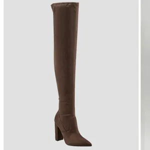 NEW GUESS Abetter Faux-Suede Over-the-Knee Boots Chlorate Brown 9.5 thumbnail 2
