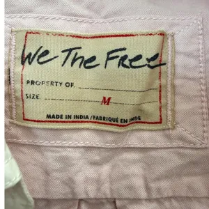Free People We The Free Prairie Mauve Pink Cotton Button Down Shirt OB2094218 M thumbnail 5