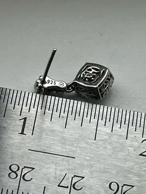 Vera Wang Real diamond 925 earrings! thumbnail 9