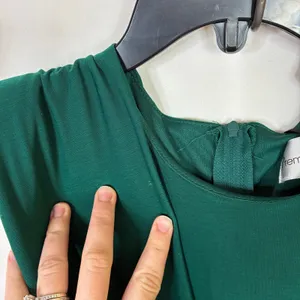 Premier Amour Emerald Green Sleeveless Full Length Dress NWT Womens 2 **FLAW thumbnail 3