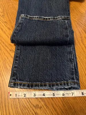 Levi's 501 Women's Straight Leg Blue Jeans size 29 x 32 thumbnail 14