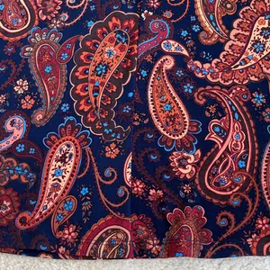 MSK Paisley Print Casual A-line Sheath Long Sleeve Dress Size Large thumbnail 6