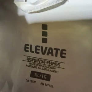 Honda Elevate Women's XL‎ White Full Zip Windbreaker Jacket Lightweight thumbnail 5