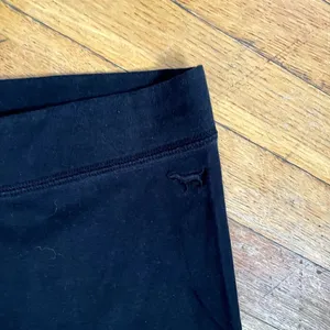 Victoria's Secret‎ PINK black full length leggings comfortable cotton size XS thumbnail 2