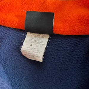 NFL Team Apparel Denver Broncos Pullover Fleece Sweater Womens Large Quarter Zip thumbnail 2