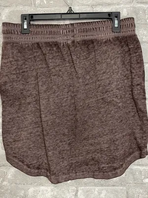 Maurices Brown Drawcord Waist Skirt thumbnail 3