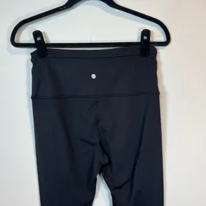 CRZ YOGA High Waisted Leggings Black Buttery Soft Drawstring 29" Athletic Medium thumbnail 6